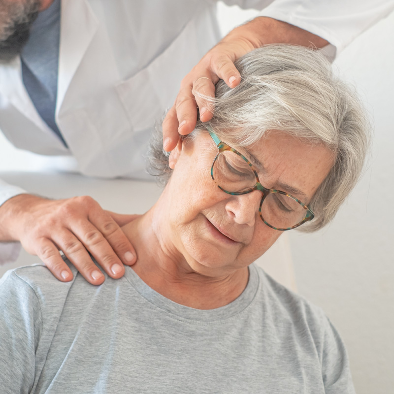 Lesión en el cuello / Ecografía y más fisioterapia